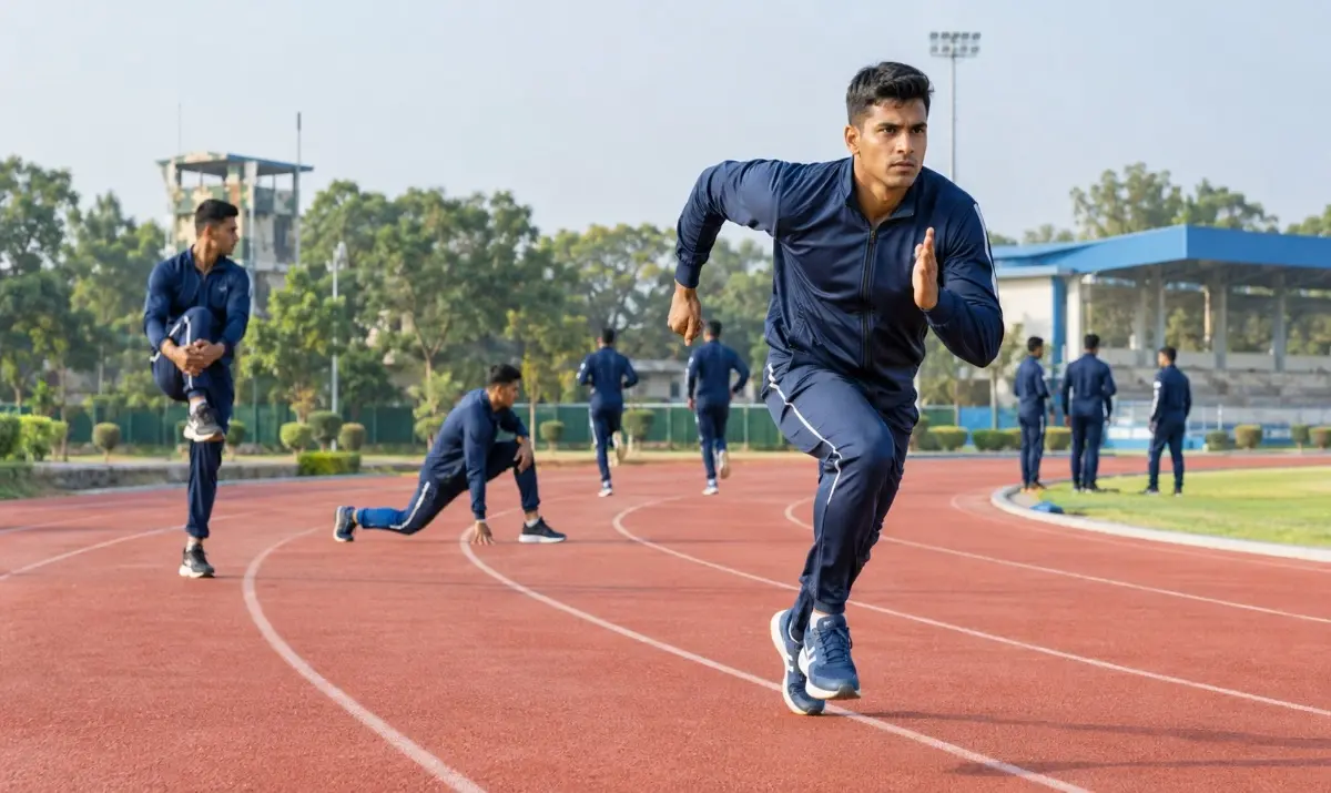 CRPF Sports Quota Recruitment 2026 sports training ground